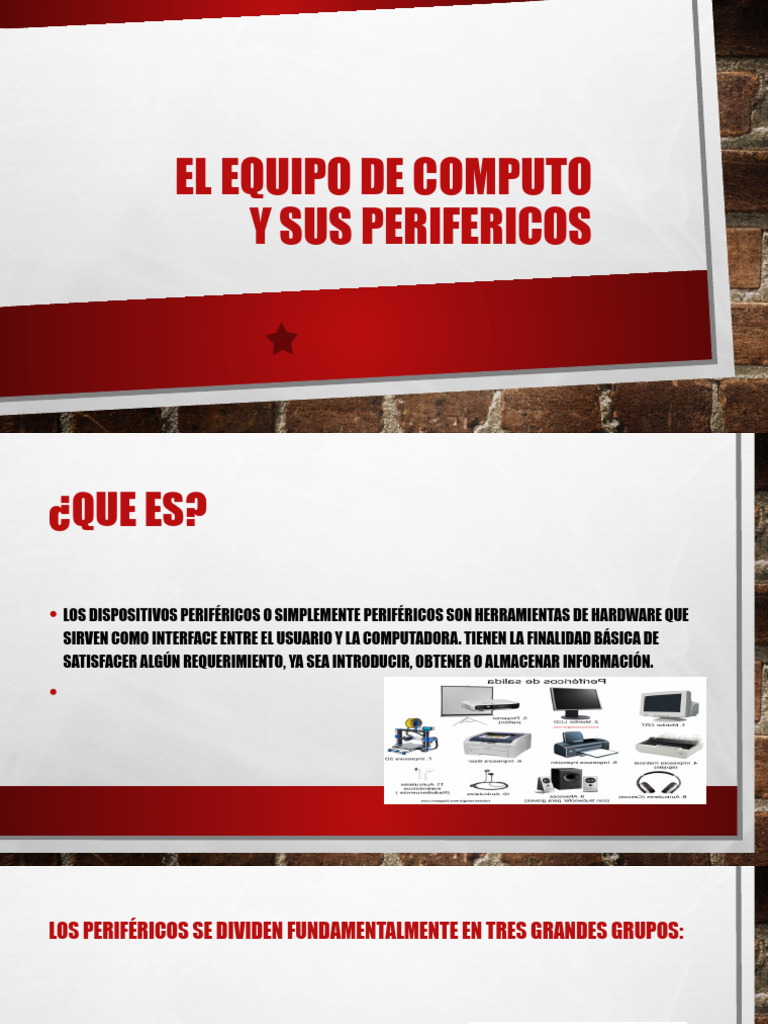 El Equipo de Computo y Sus Perifericos | PDF