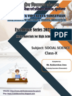 Class X SST Study Material - 2023-24