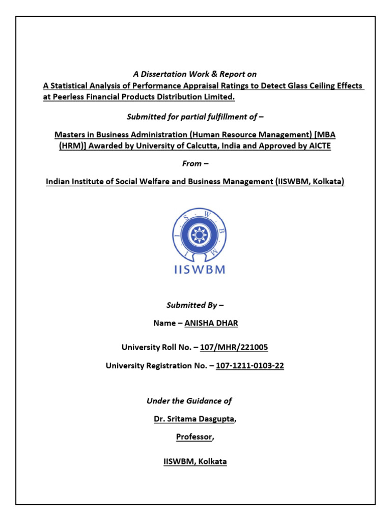 Dissertation Main File | PDF | Sampling (Statistics) | Methodology