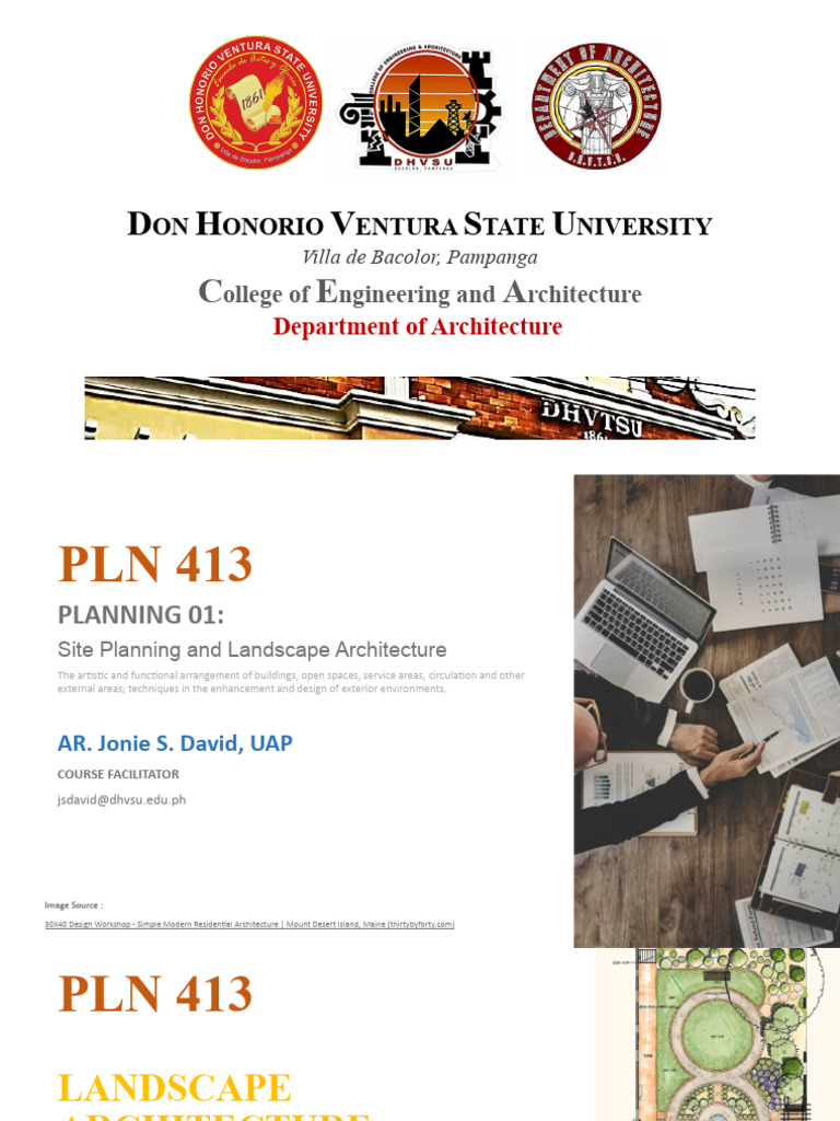 Landscape Architecture Pdf Road Surface Landscape