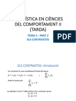 Tema 5 - 2 Contrastos