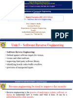 Software Reverse Engineering in Digital Forensics