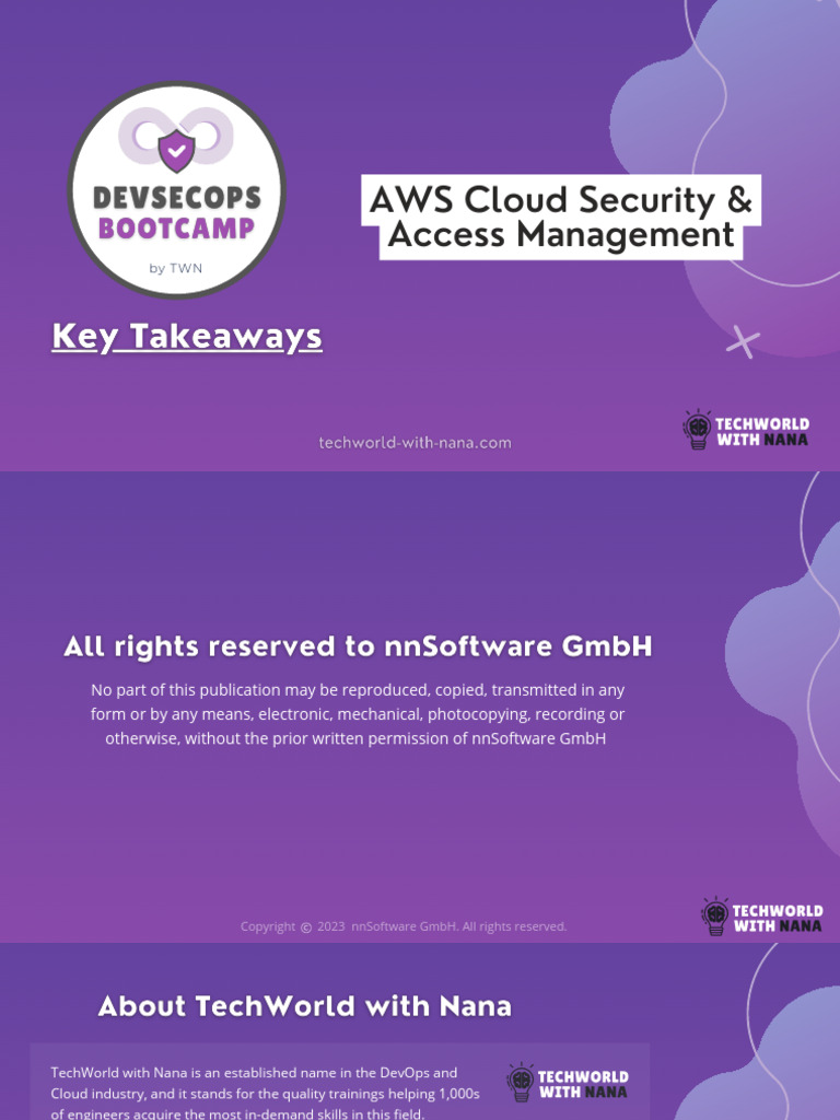 08 - AWS Cloud Security and Access Management | PDF | Superuser | Cloud ...