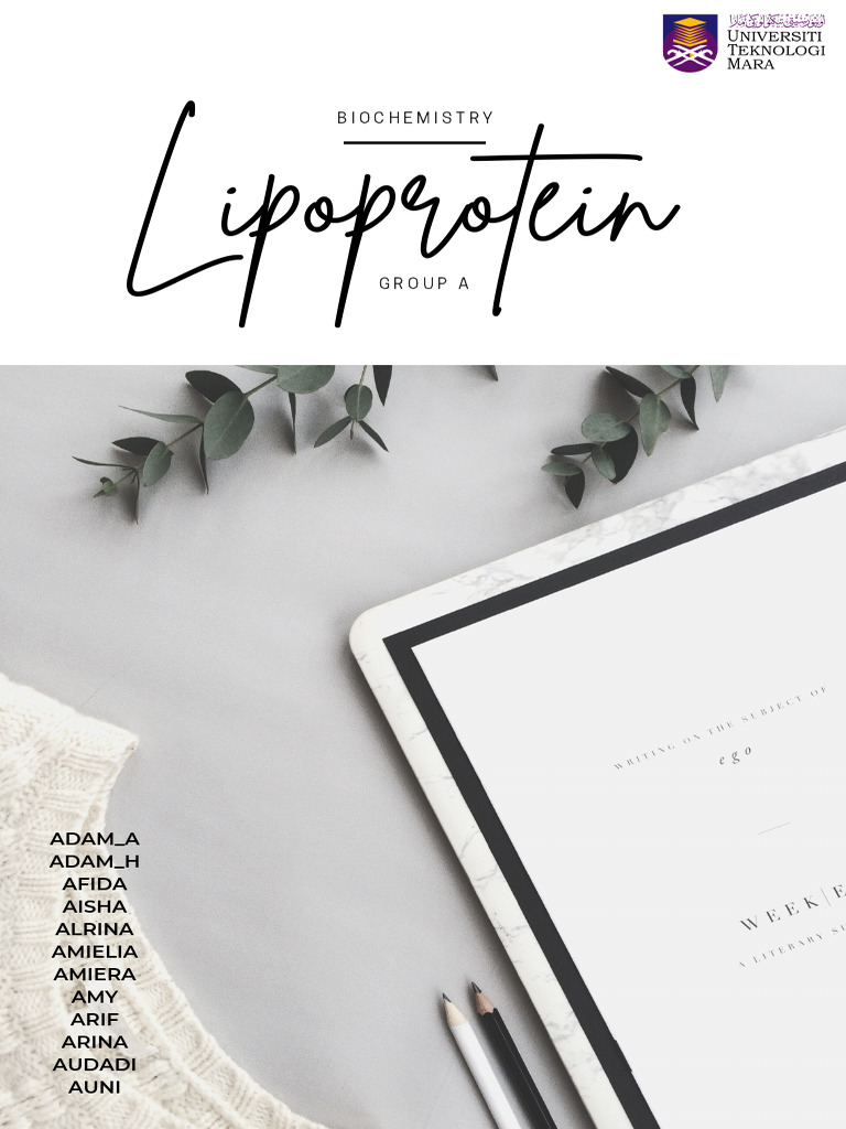 Lipoprotein Ebook Group A | PDF | Lipoprotein | Low Density Lipoprotein