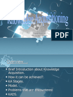 Knowledge Acquisitioning 