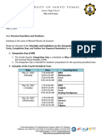 LE232 Schedule and Guidelines Integration Day 4th PT and Completion Day For G7 9