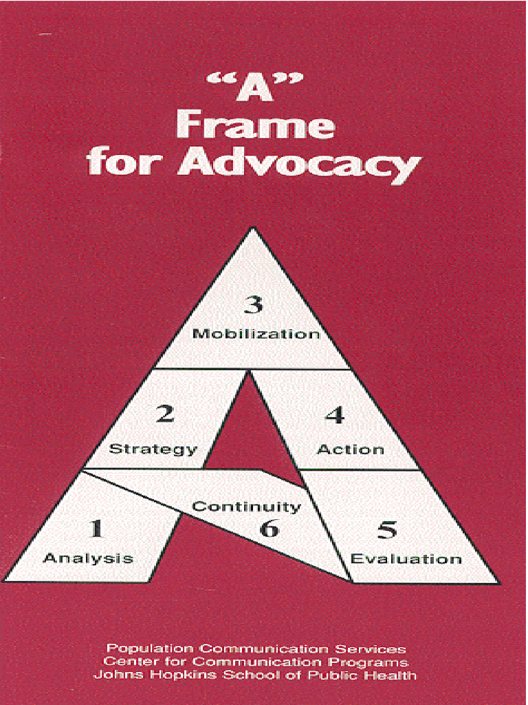 A Frame For Advocacy Color | PDF