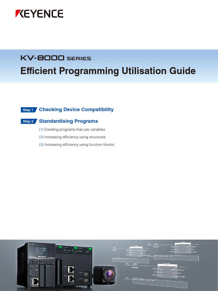 KV-8000 Programming Efficiency Guide | PDF | Computer Programming ...