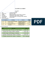 Daftar Riwayat Hidup