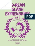 Korean Slang Expressions Vol 2