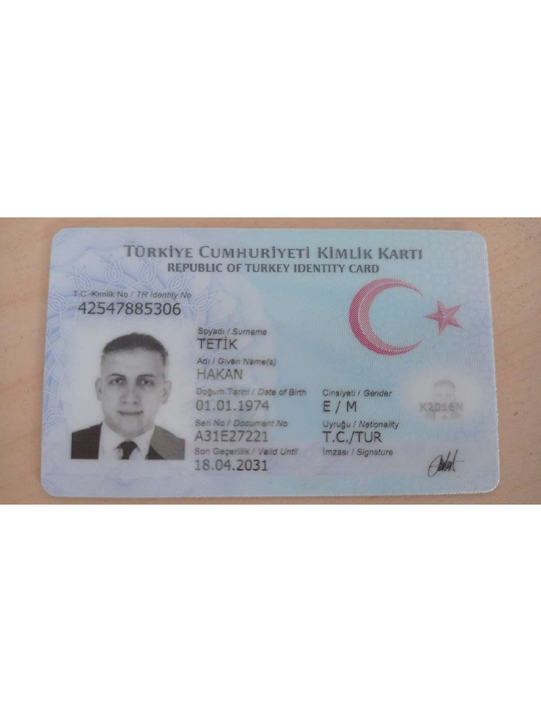 Id Front Back | PDF
