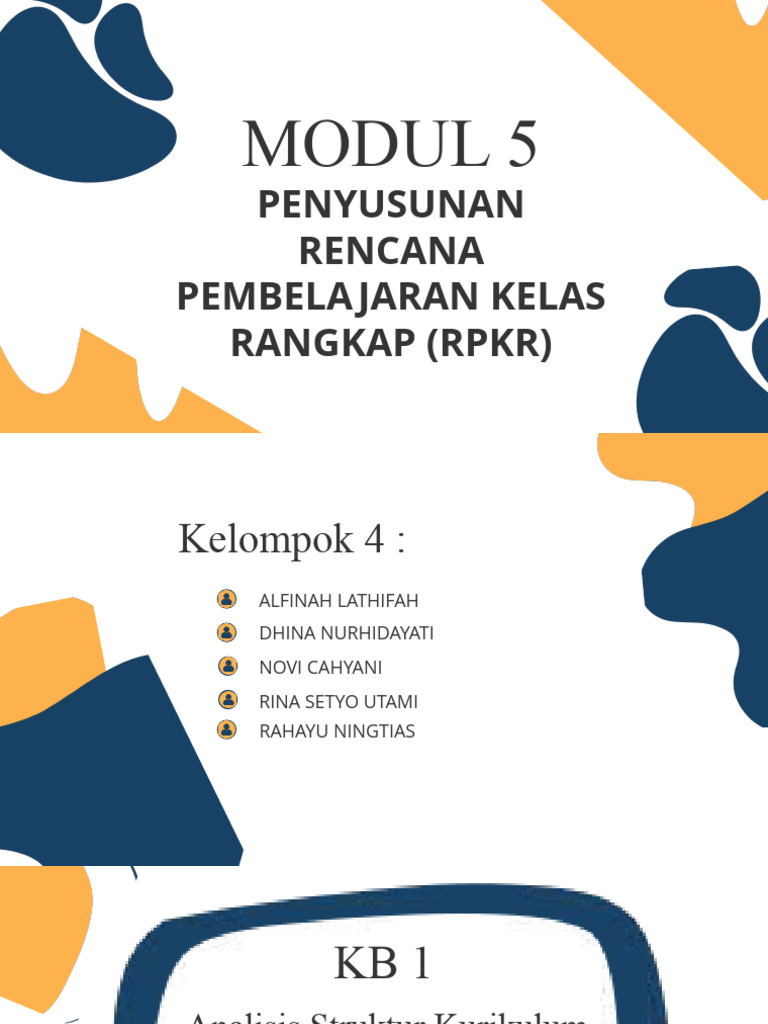 Rencana Pembelajaran Kelas Rangkap | PDF