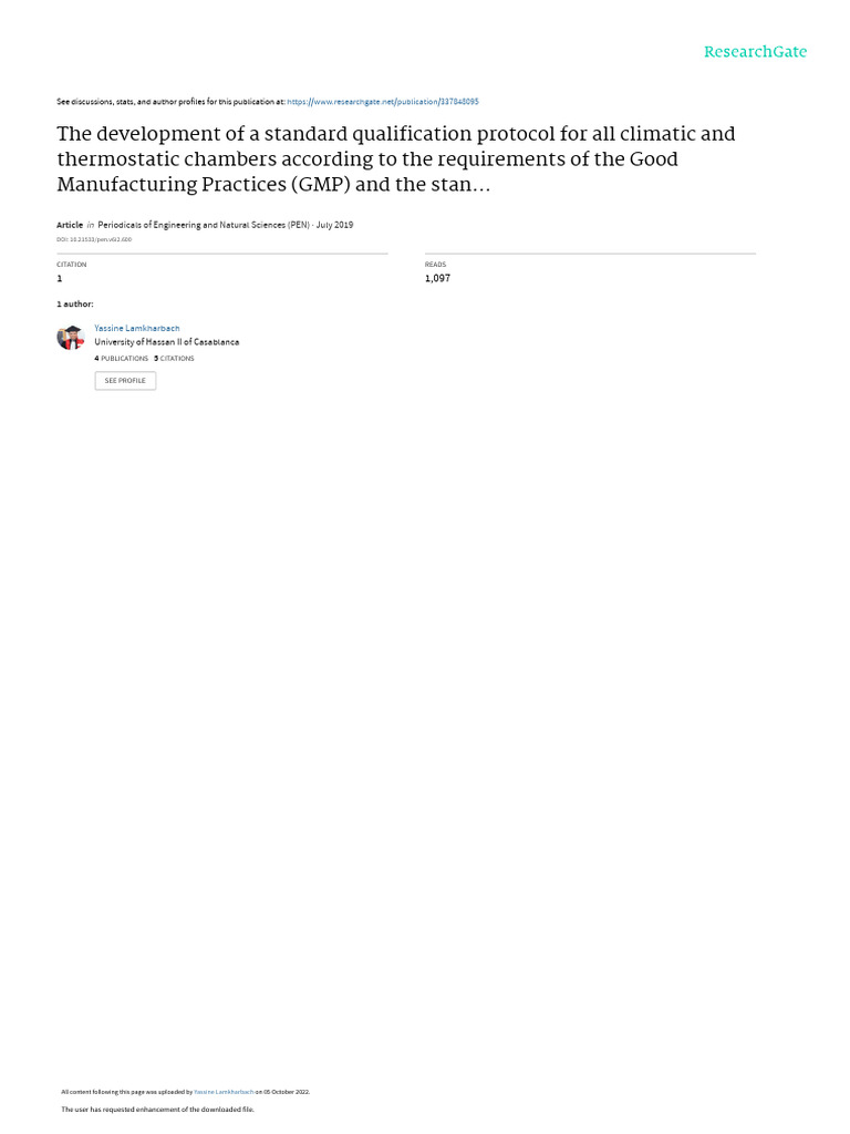The development of a standard qualification protoc download free pdf