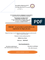 Les Procédures Particulières de Règlements Des Litiges Fiscaux (BIDIAS)