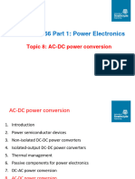 Topic 8 AC To DC Power Conversion