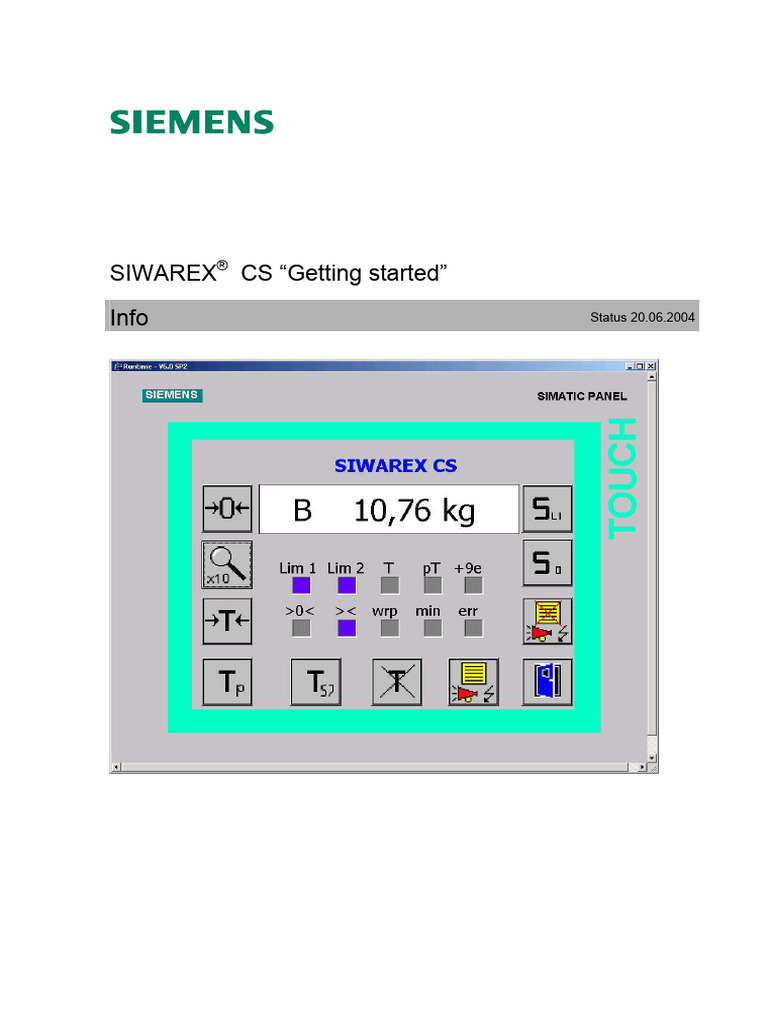 Info CS Getting Started 24 en | PDF | Safety | Computer Program