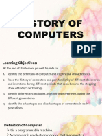 GE ELECTIVE 2 - History of Computers PPT