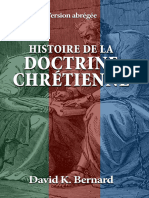 Histoire de La Doctrine Chretienne - David K. Bernard