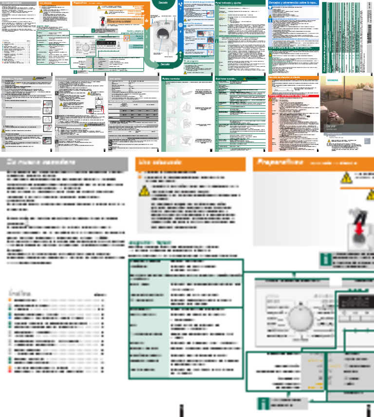 User Manual 27117 | PDF | Secadora de ropa | Textiles