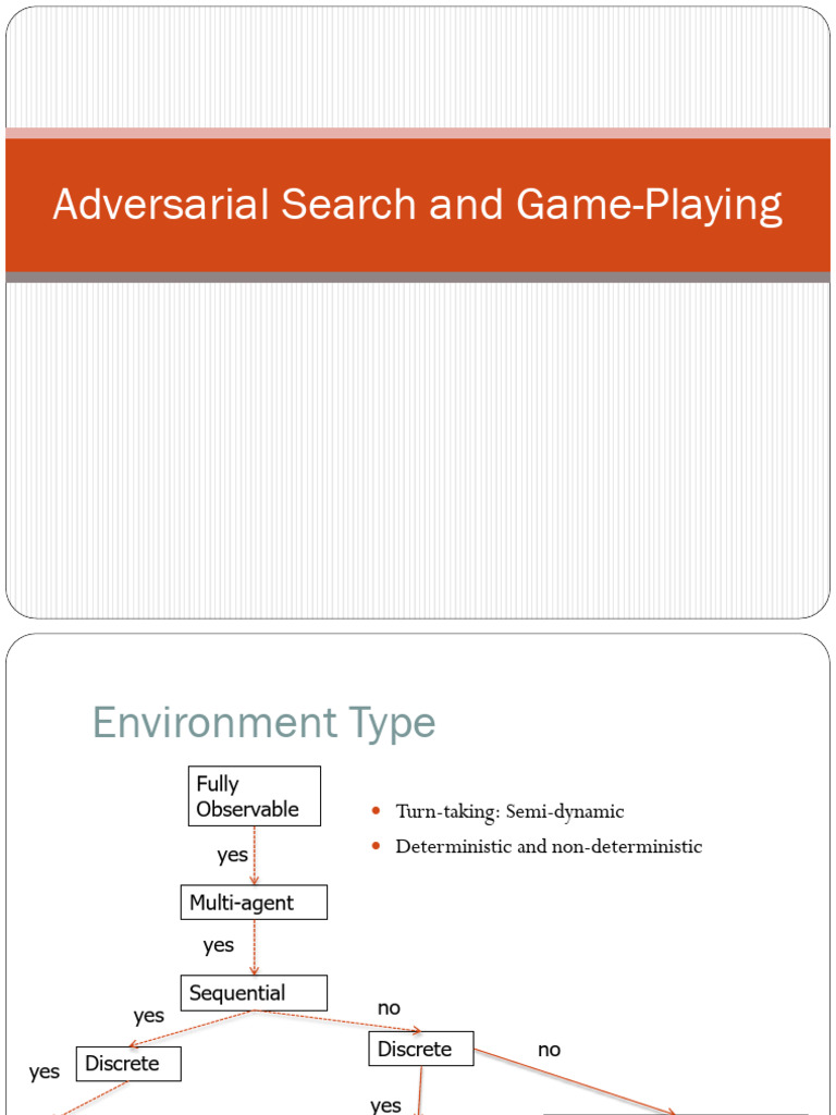Adversarial Search in Game Theory | PDF | Computational Complexity ...