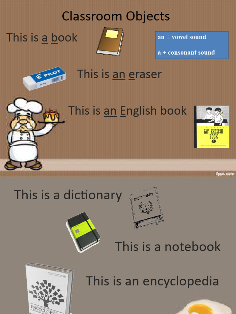Classroom Objects and Alphabets Guide | PDF