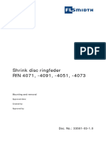 Shrink Disc Ringfeder RFN 4071, - 4091, - 4051, - 4073: Doc. No.: 33501-03-1.0