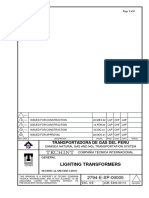 Lighting Transformers: Transportadora de Gas Del Peru