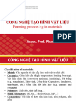 Công Nghệ Tạo Hình Vật Liệu - 1