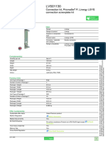 Product Data Sheet: Connection Kit, Prismaset P, Linergy Lgye Connection Screwplate Kit