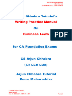 Writing Practice Manual CA Foundation Law (1) (1)