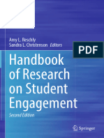 Handbook of Research On Student Engagement: Amy L. Reschly Sandra L. Christenson Editors