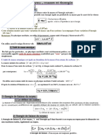Noyaux Masse Et Energie Cours 5