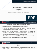 Aula 31 Desenvolvimento Agil. Metodologias Ageis. BDD