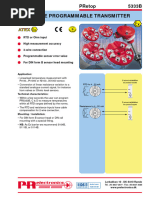 Pentronic - Temperature Sensors | PDF | Thermocouple | Resistor