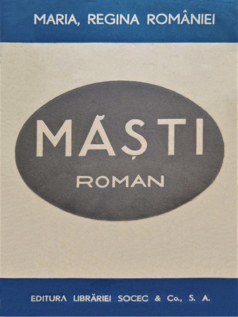 Masti - Roman de Regina Maria | PDF