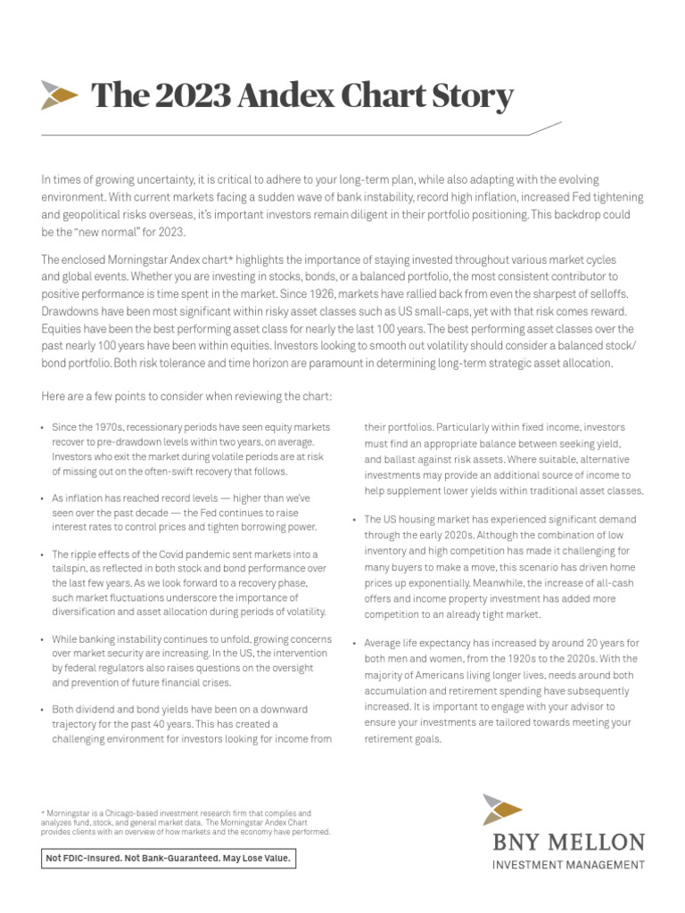 The 2023 andex chart story pdf recession asset allocation