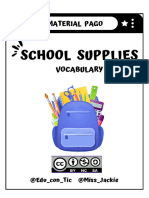 School Supplies Vocabulary 2