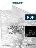 Arquitectura y Modernidad - Suicidio o Reactivación