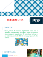 4 - Interjectia - PPTX Clasa A VII-A