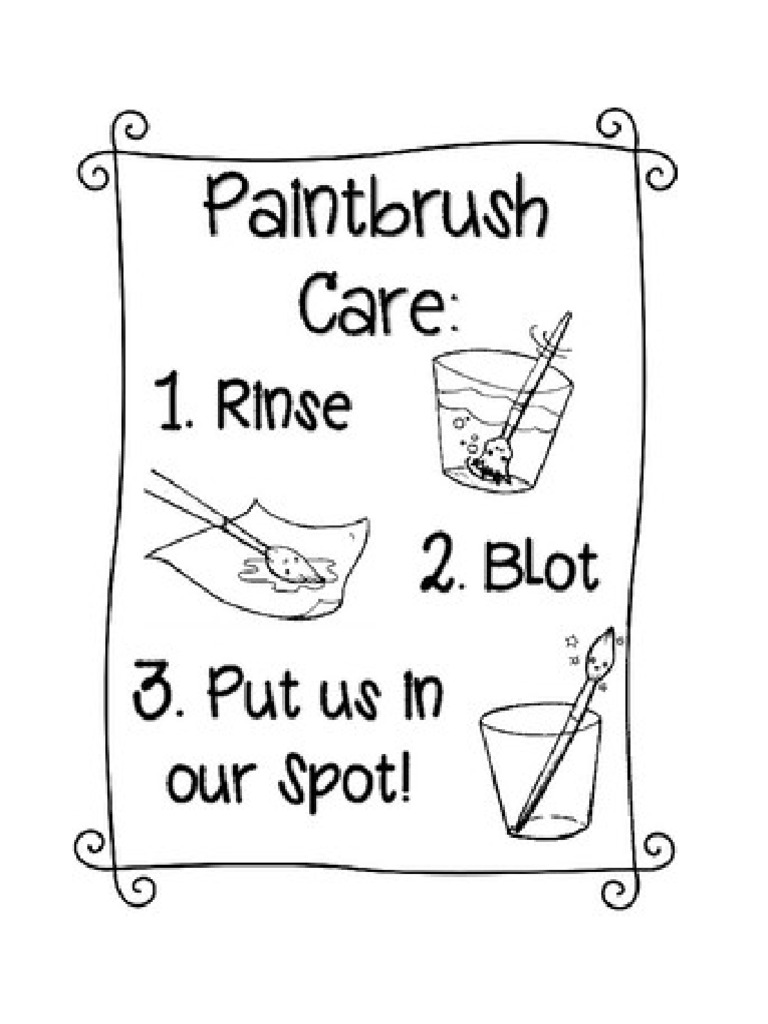 Paint Brush Care | PDF