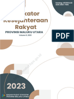 Indikator Kesejahteraan Rakyat Provinsi Maluku Utara 2023