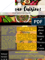 Mexican Cuisine Introduction