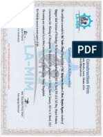 Cad Certificate 