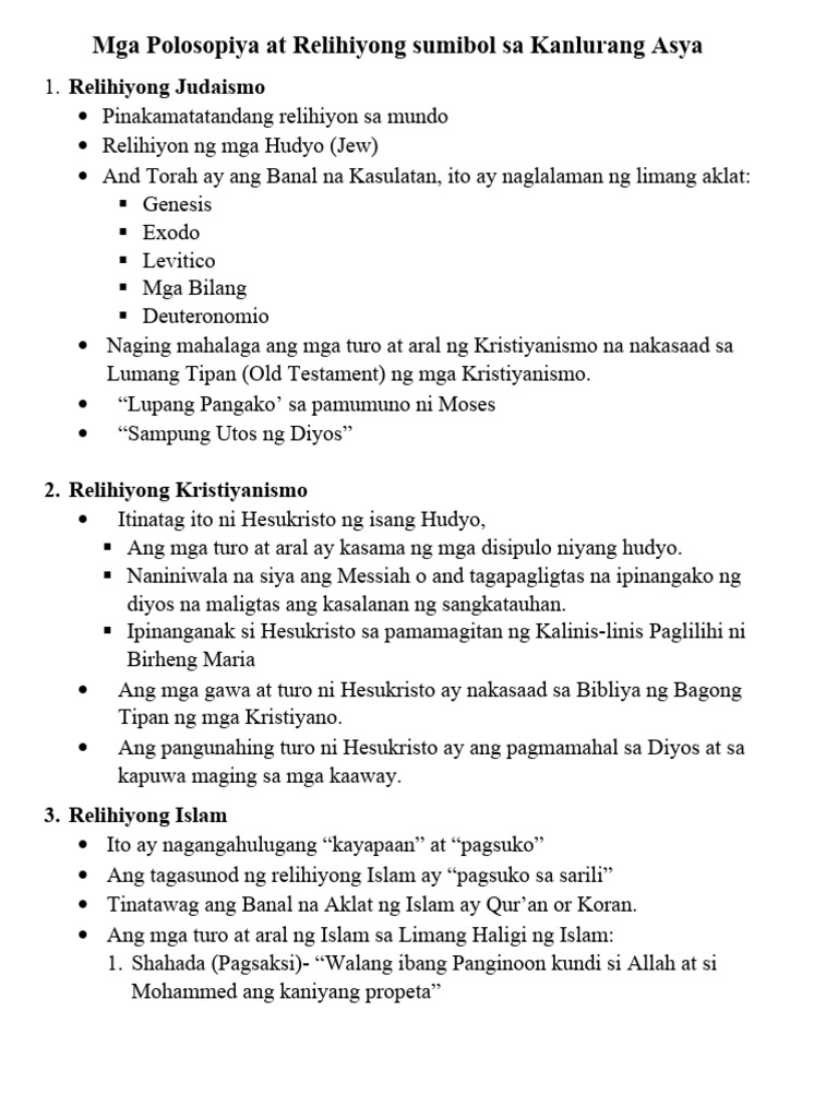 Ap 3rd QTR Notes | PDF