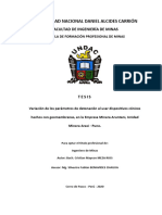 Universidad Nacional Daniel Alcides Carrión: Facultad de Ingeniería de Minas