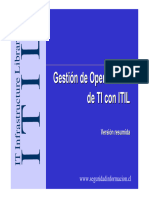 ITIL - Presentacion Resumen