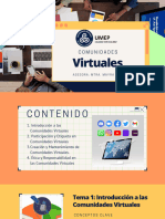 Presentacion COMUNIDADES VIRTUALES - BACHILLERATO UMEP