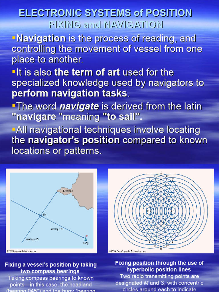 Electronic Navigation Systems Overview | PDF | Navigation | Radio
