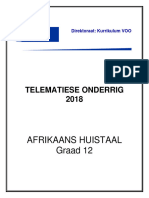 2018 Gr12 Afrikaans HT WKBK