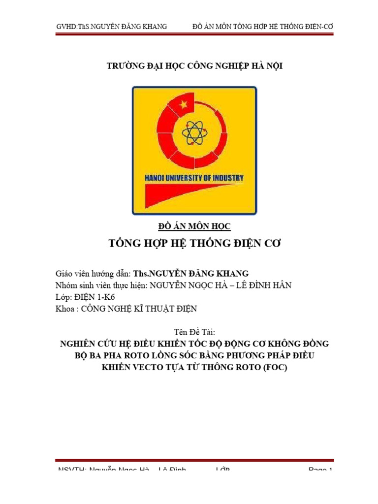 Nghien cuu he dieu khien toc do dong co khong dong bo ba pha roto long